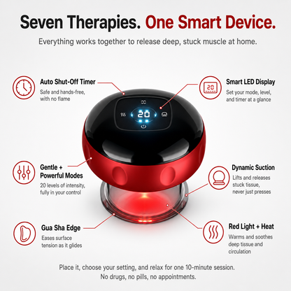 Cordia Smart Cupping Massager — Foot Pain Relief
