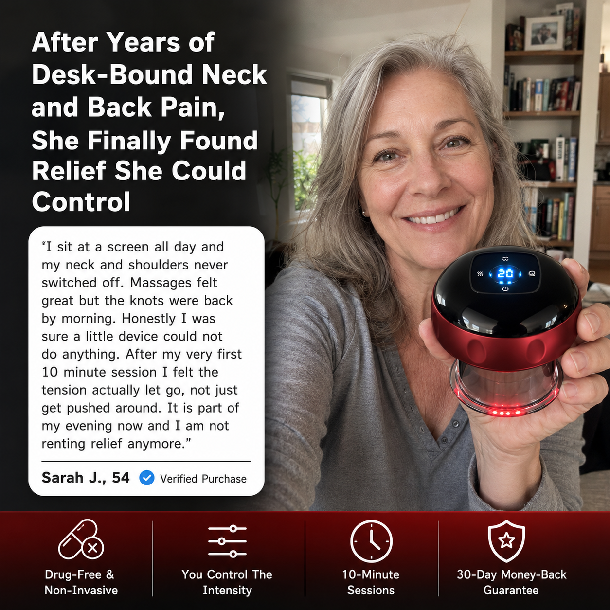 Cordia Smart Cupper for Sciatica